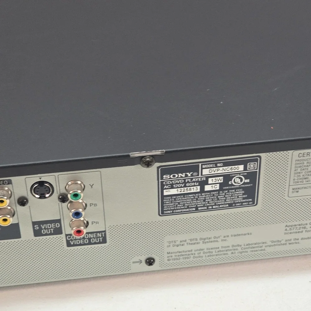 Sony dvp nc600